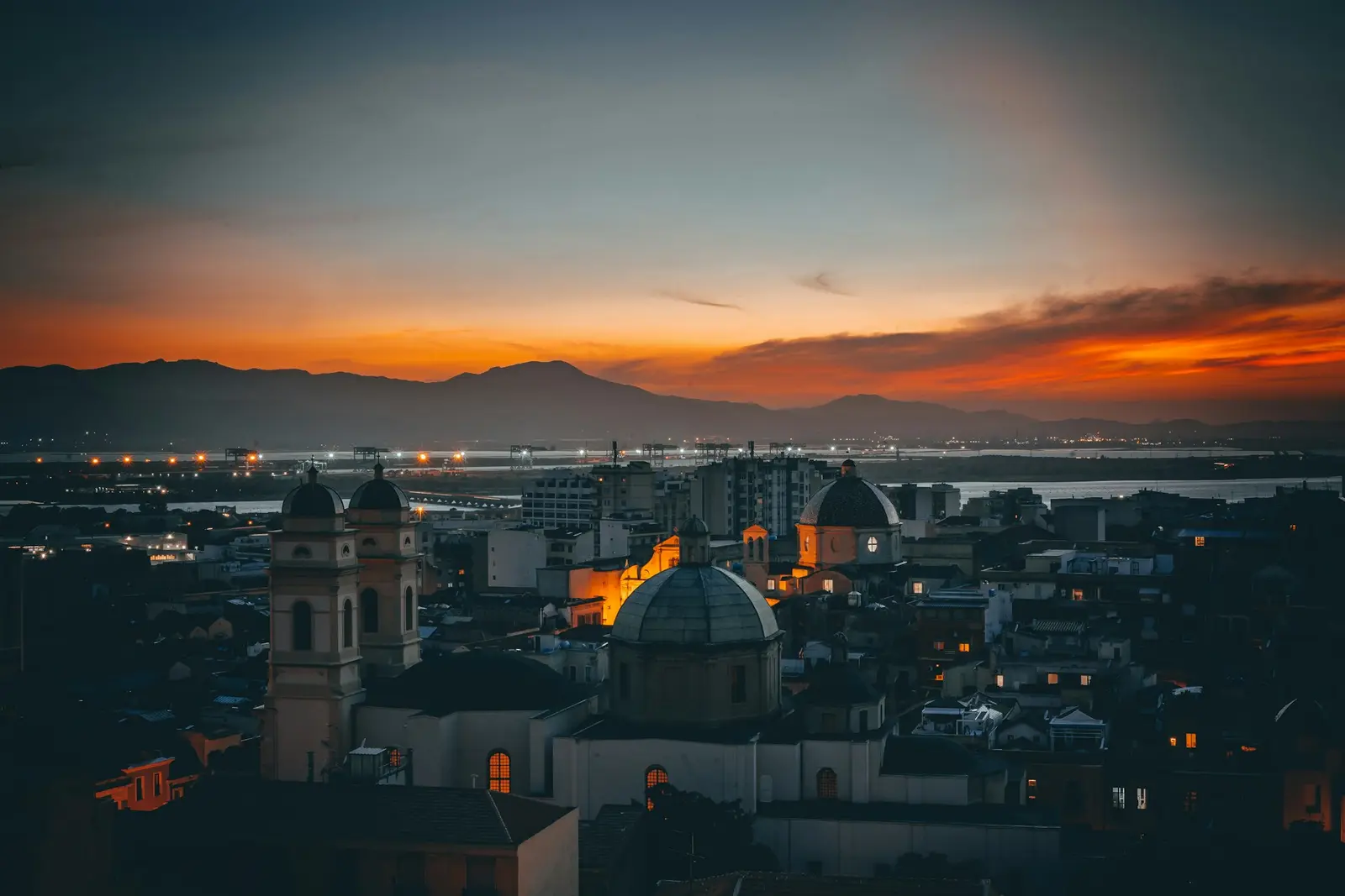 Cagliari di notte