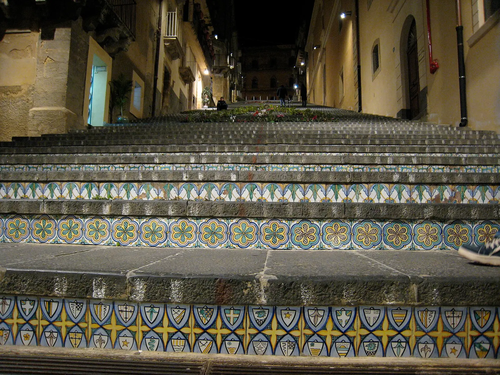 Caltagirone di notte