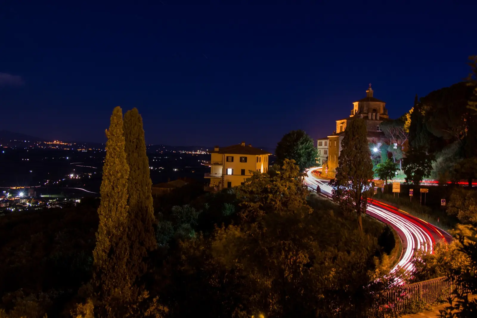 Cortona di notte