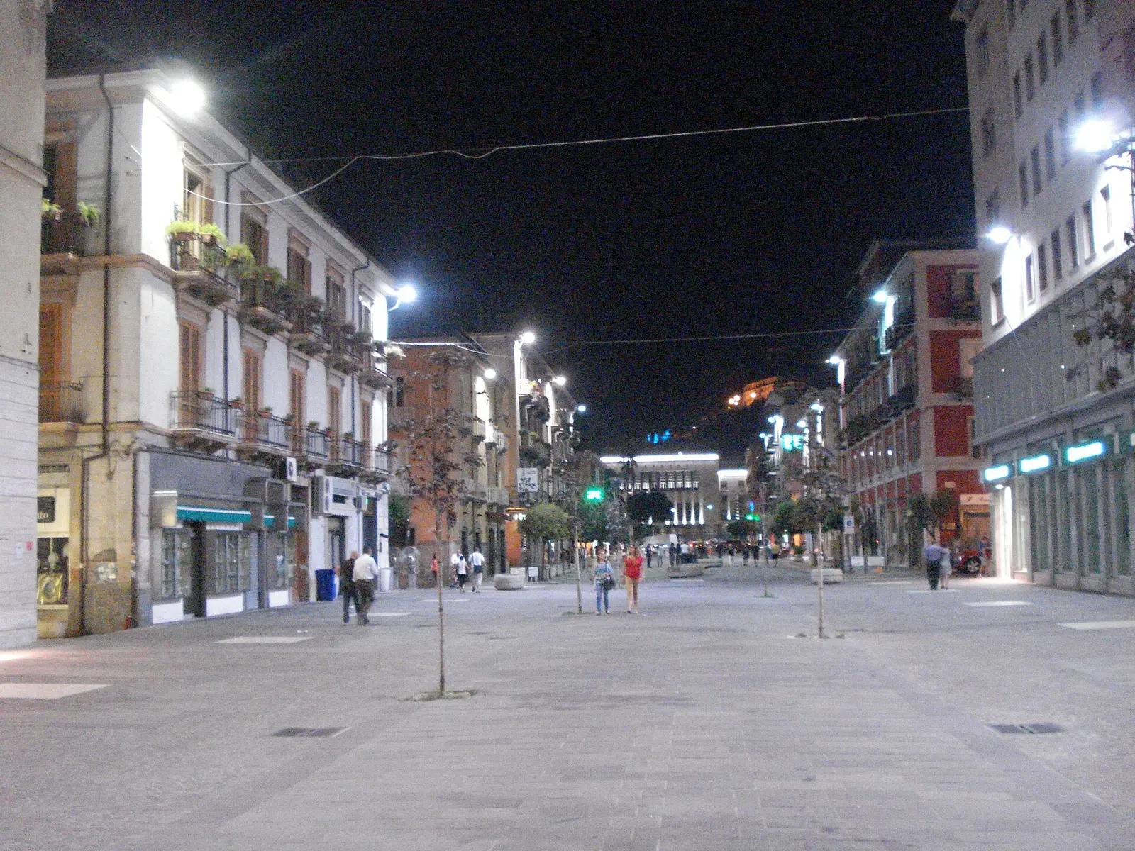 Cosenza di notte