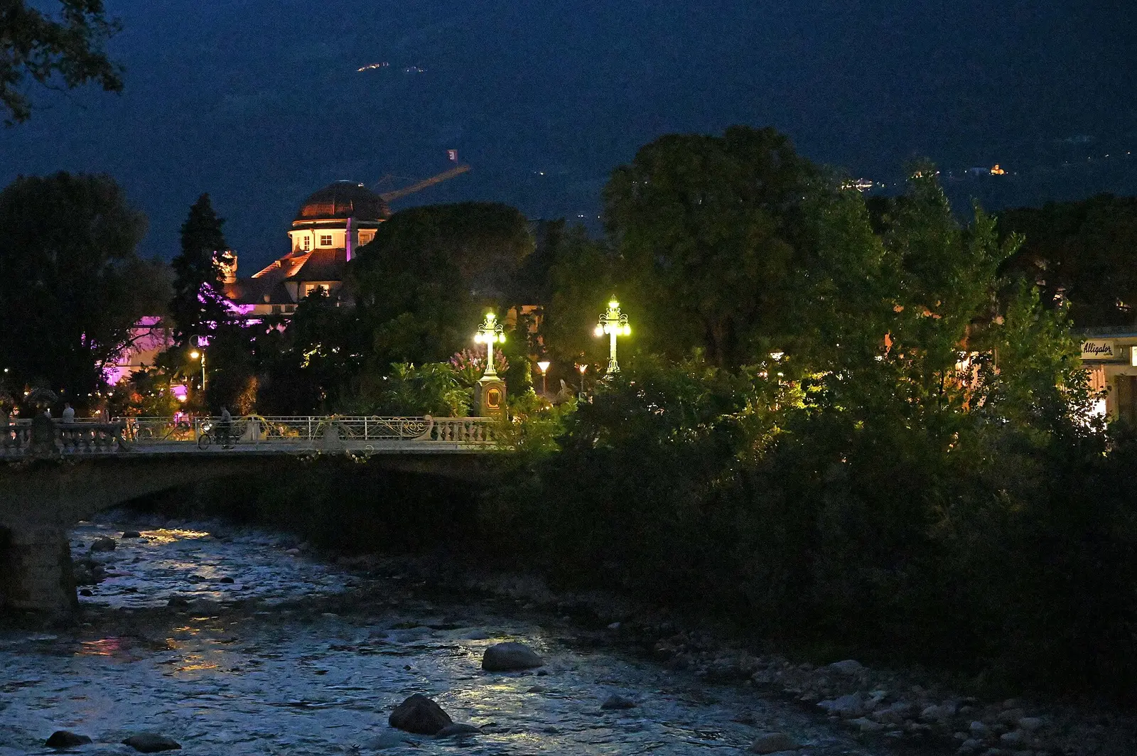 Merano di notte