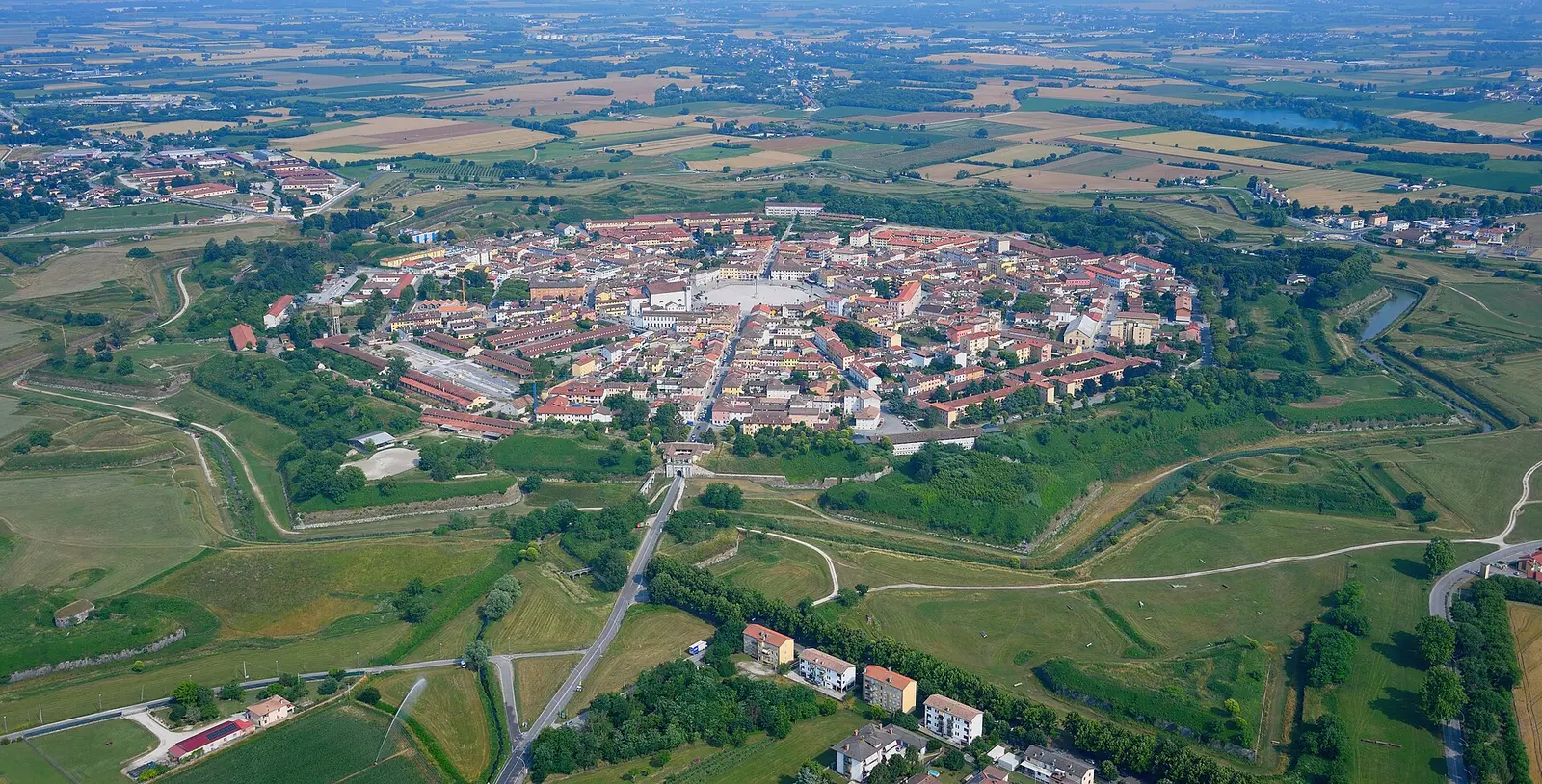 Palmanova di notte