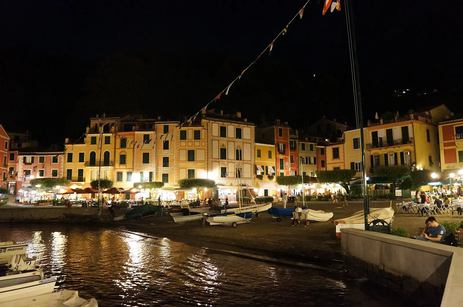 Portofino di notte