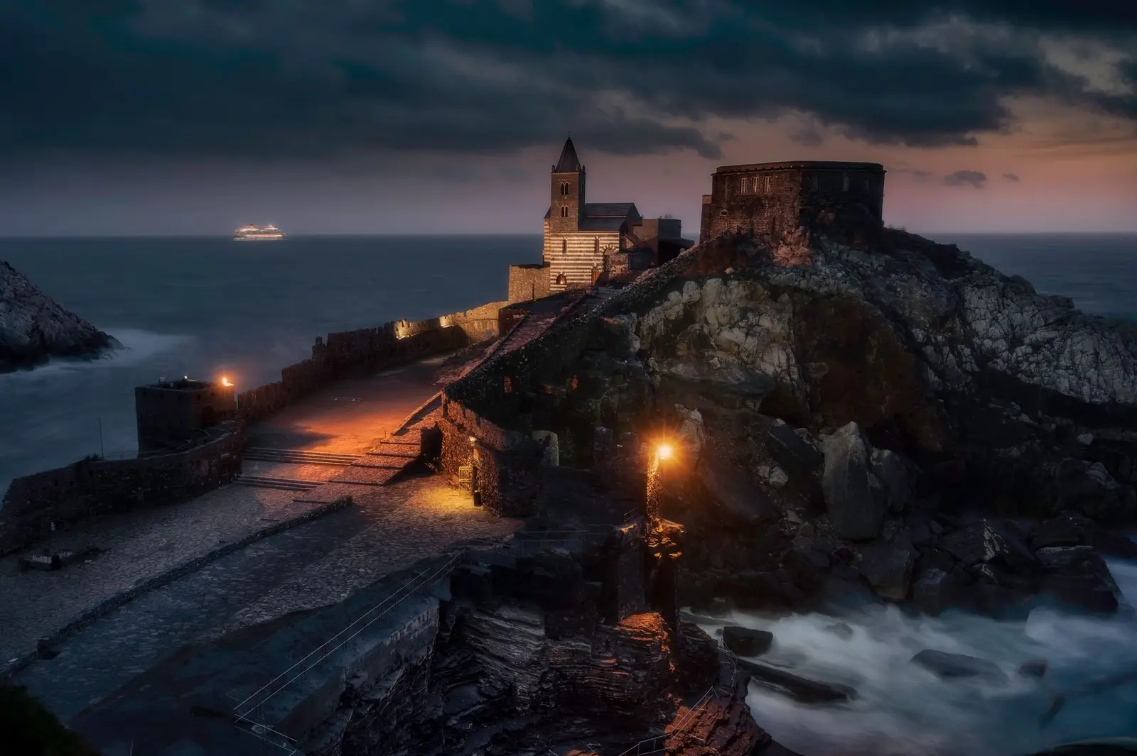 Porto Venere di notte