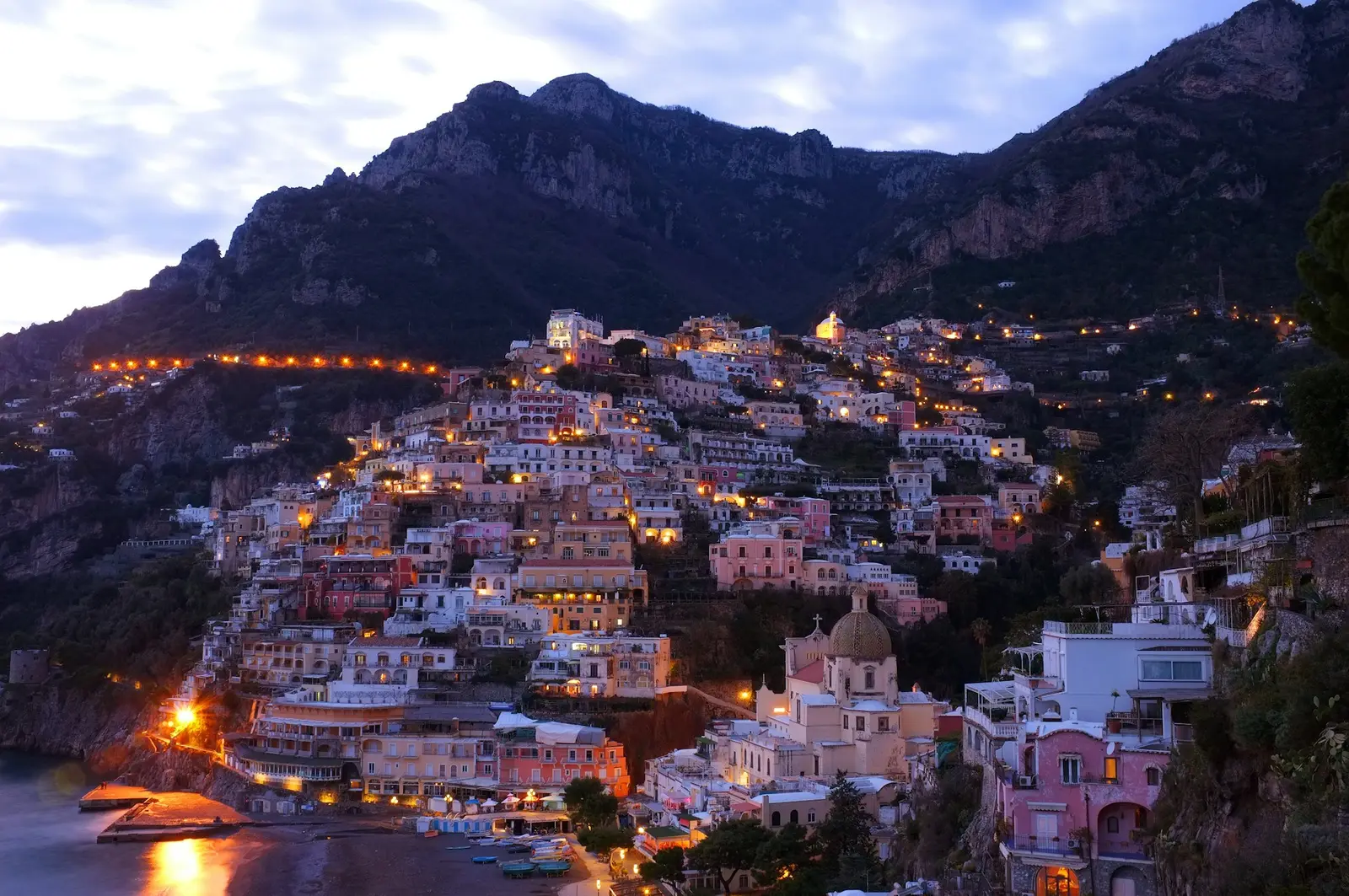 Positano di notte