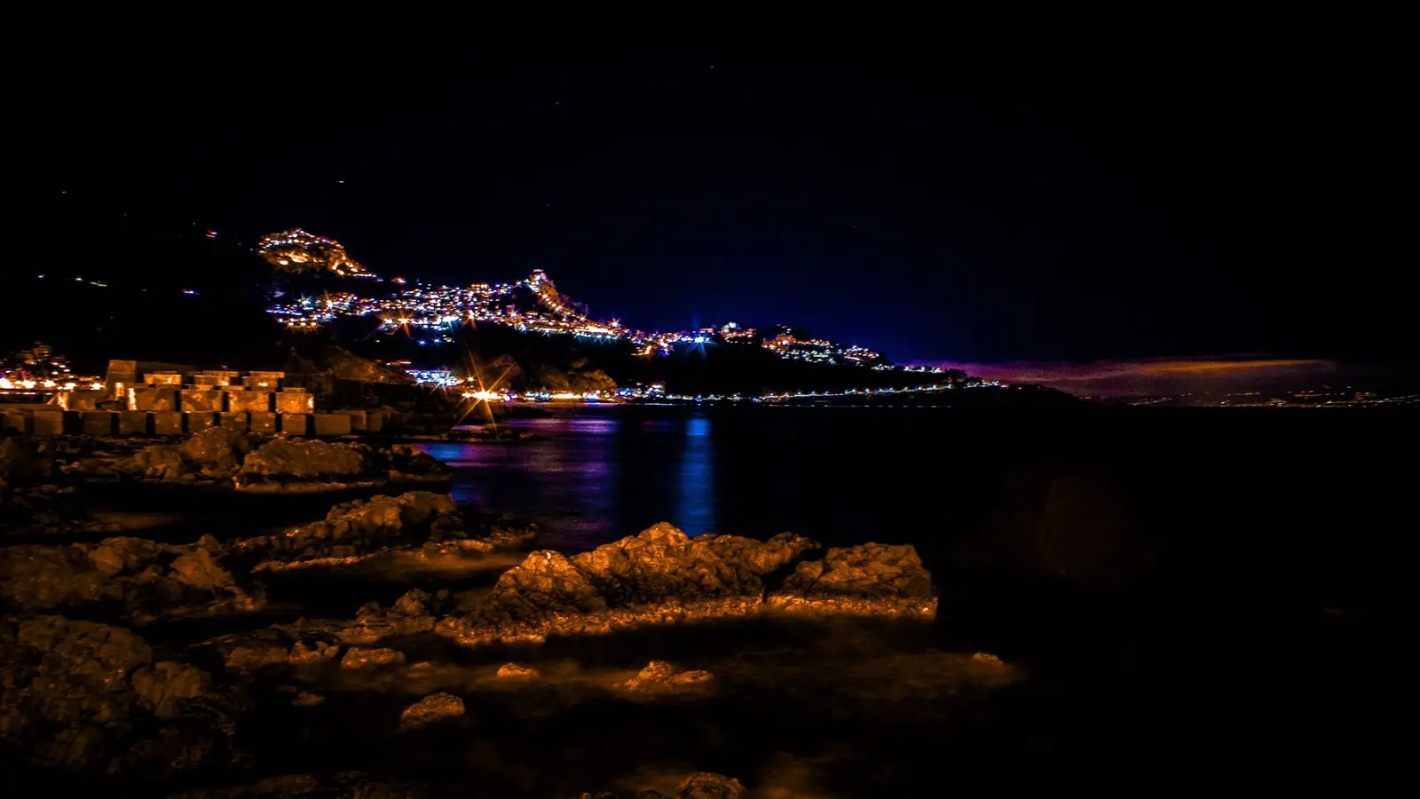 Taormina di notte