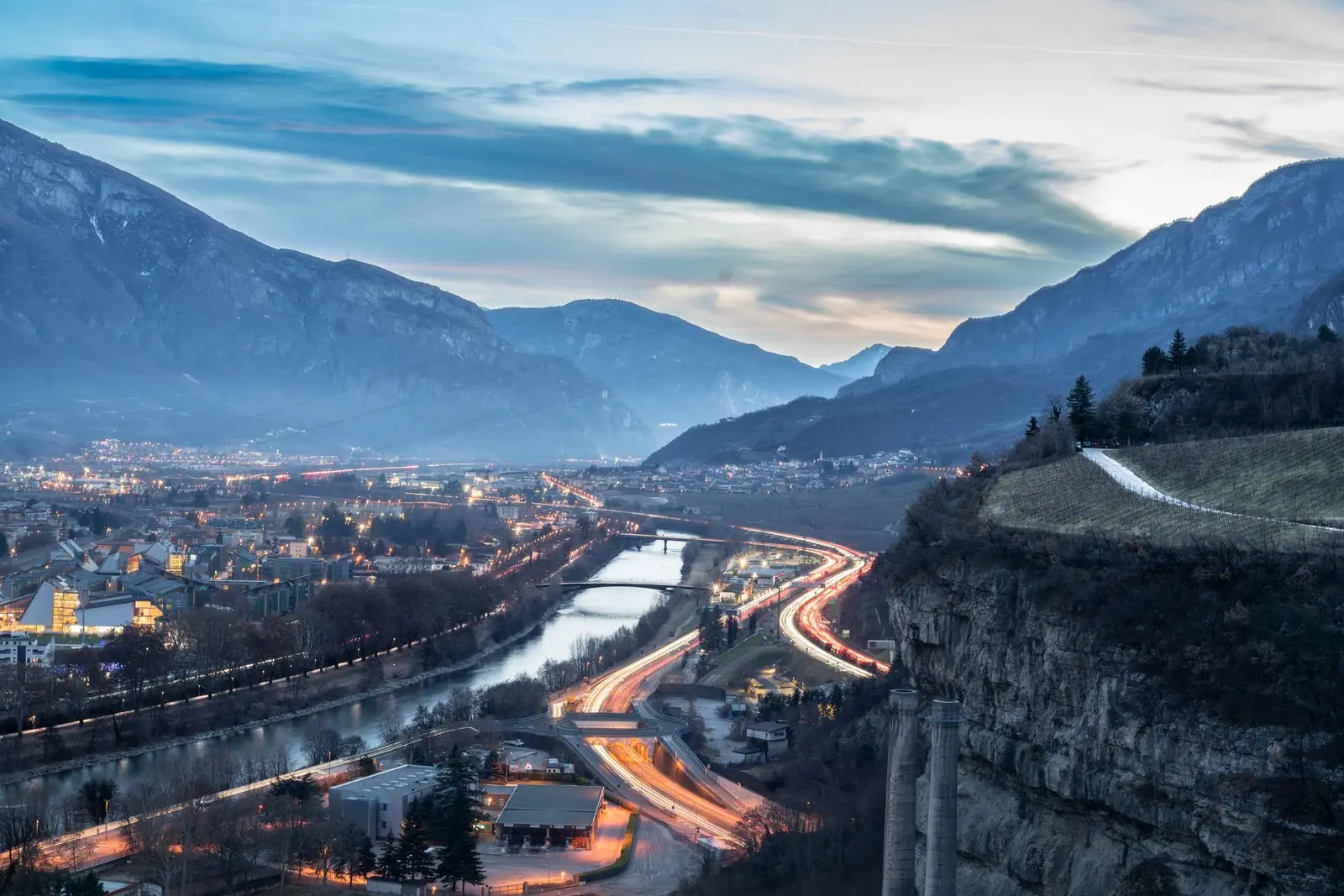 Trento di notte